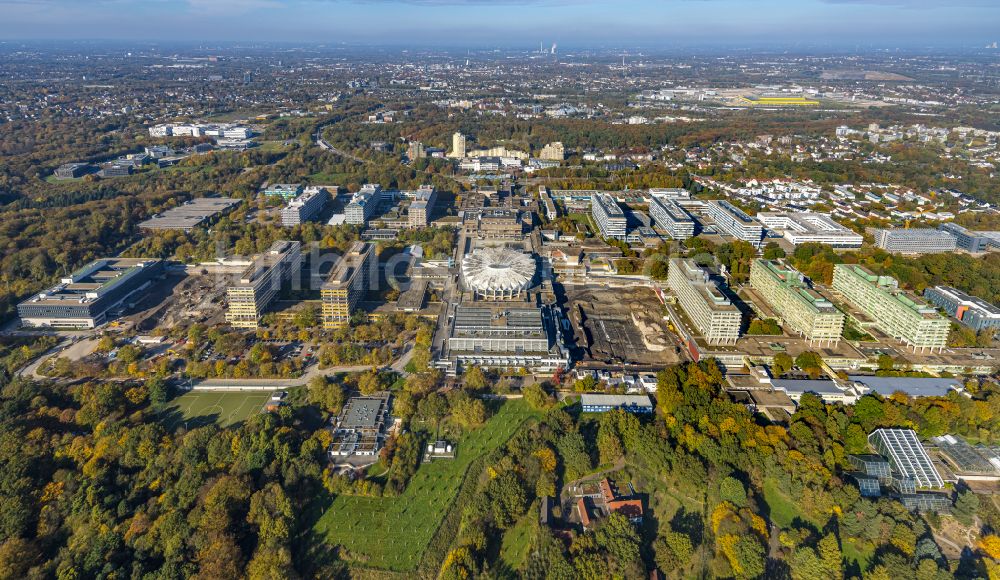 Luftaufnahme Bochum - Campus- Gelände der Ruhruniversität in Bochum im Bundesland Nordrhein-Westfalen