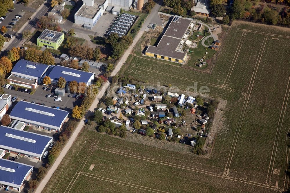 Luftaufnahme Mainz - Campus- Gelände der Universität Johannes- Gutenberg- Universität in Mainz im Bundesland Rheinland-Pfalz, Deutschland