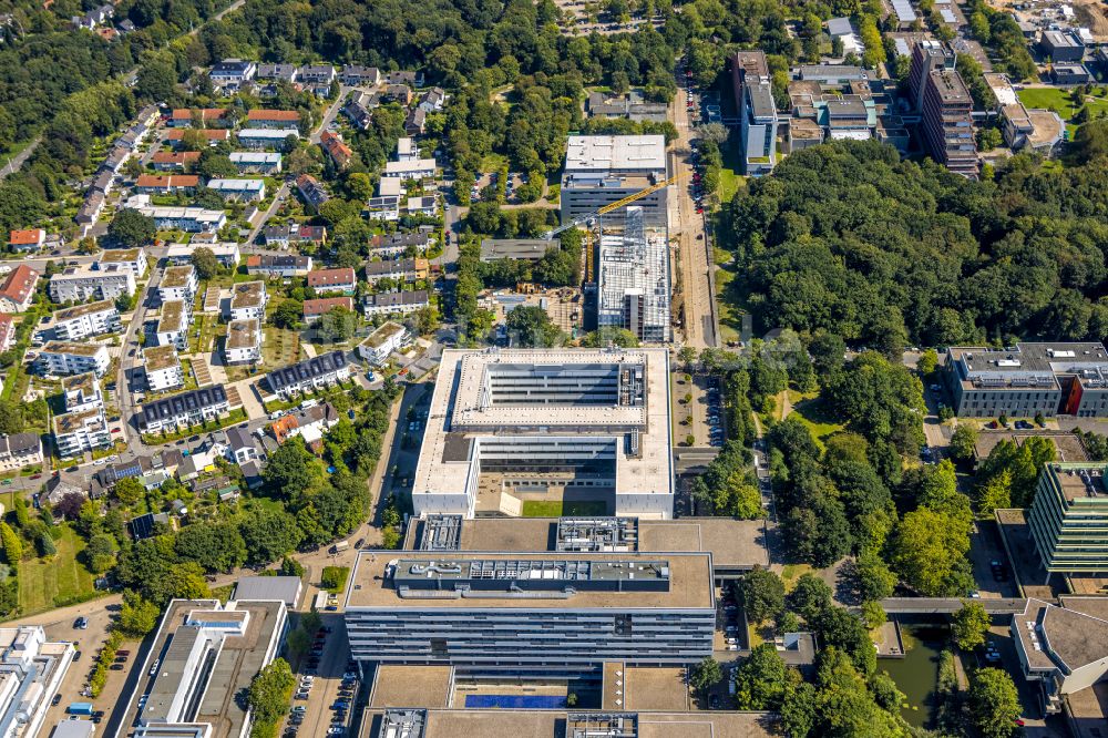 Luftbild Bochum - Campus- Gelände der Universität Ruhr-Universität Bochum RUB in Bochum im Bundesland Nordrhein-Westfalen, Deutschland