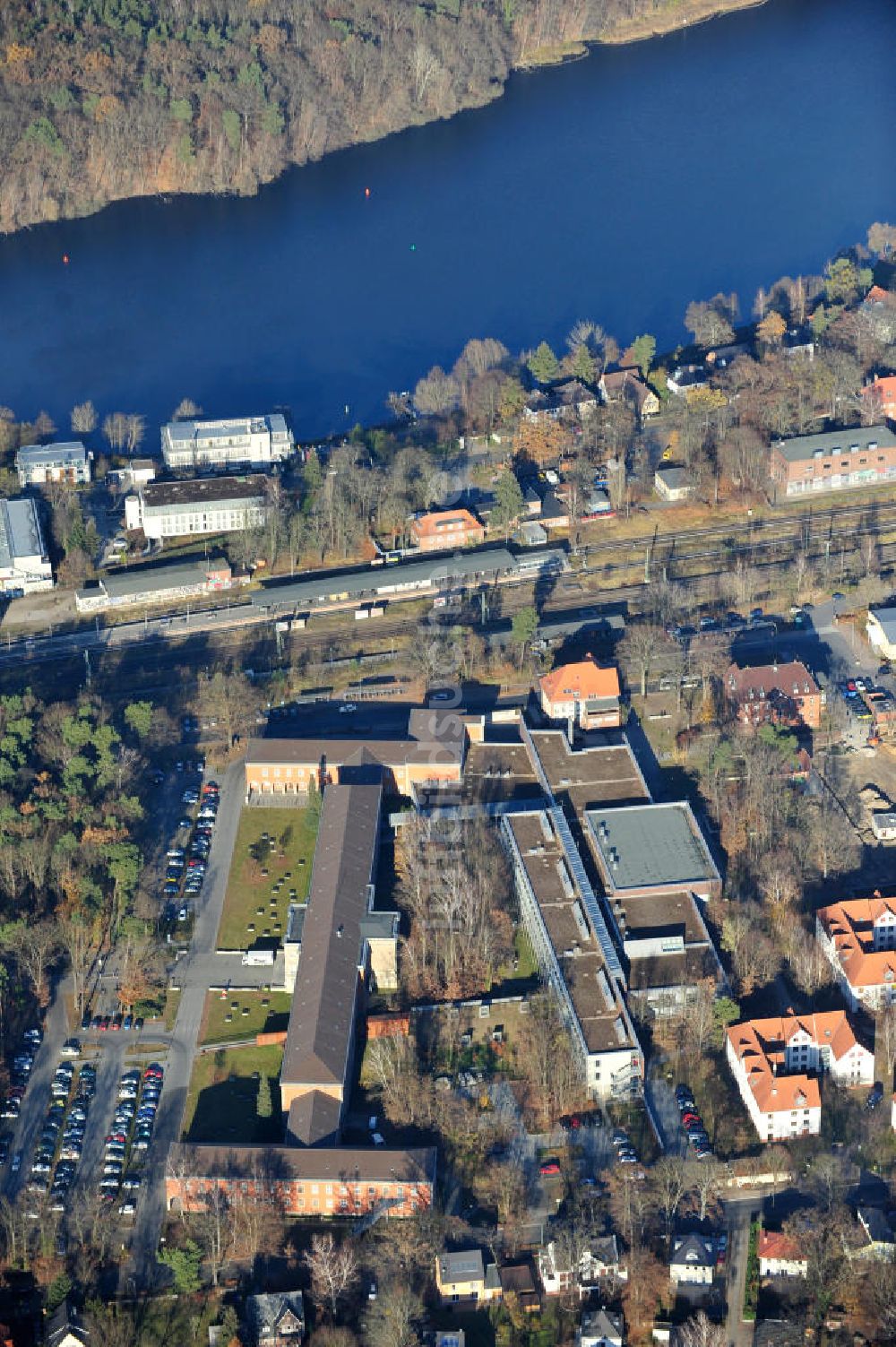 Luftbild Potsdam Babelsberg - Campus Griebnitzsee / Komplex 3 der Universität Potsdam