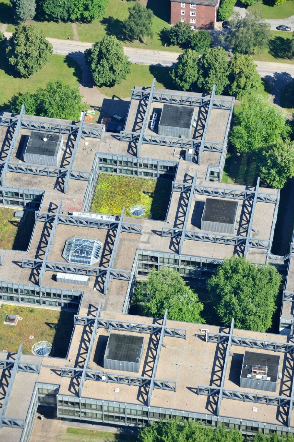 Hamburg von oben - Campus der Helmut-Schmidt-Universität der Bundeswehr in Hamburg