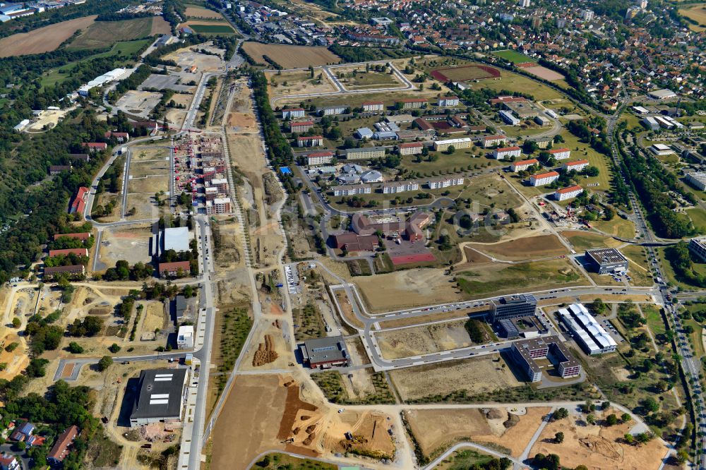 Würzburg aus der Vogelperspektive: Campus Hubland Nord der Universität Würzburg im Ortsteil Frauenland in Würzburg im Bundesland Bayern, Deutschland