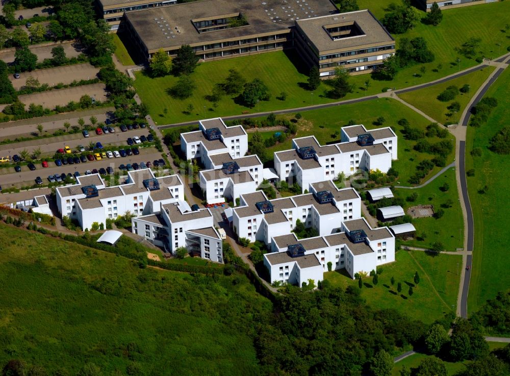 Würzburg von oben - Campus Hubland der Uni Würzburg im Bundesland Bayern