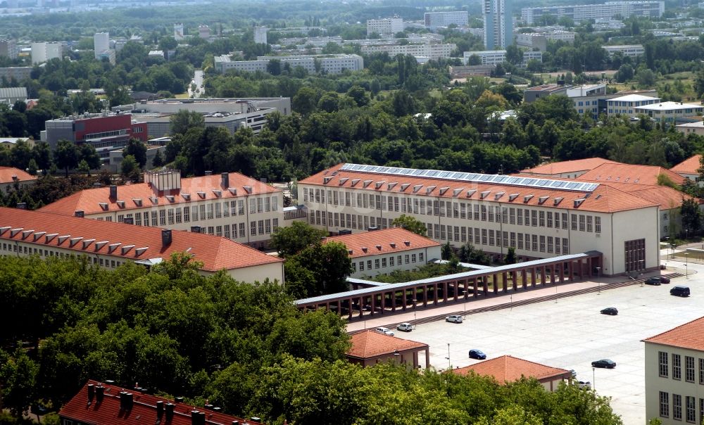 Halle / Saale aus der Vogelperspektive: Campus der Martin-Luther-Universität Halle Wittenberg in Halle (Saale) in Sachsen-Anhalt