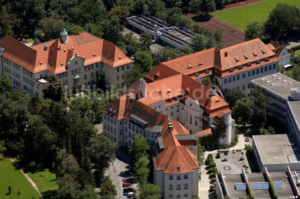 München aus der Vogelperspektive: Campus der FH München