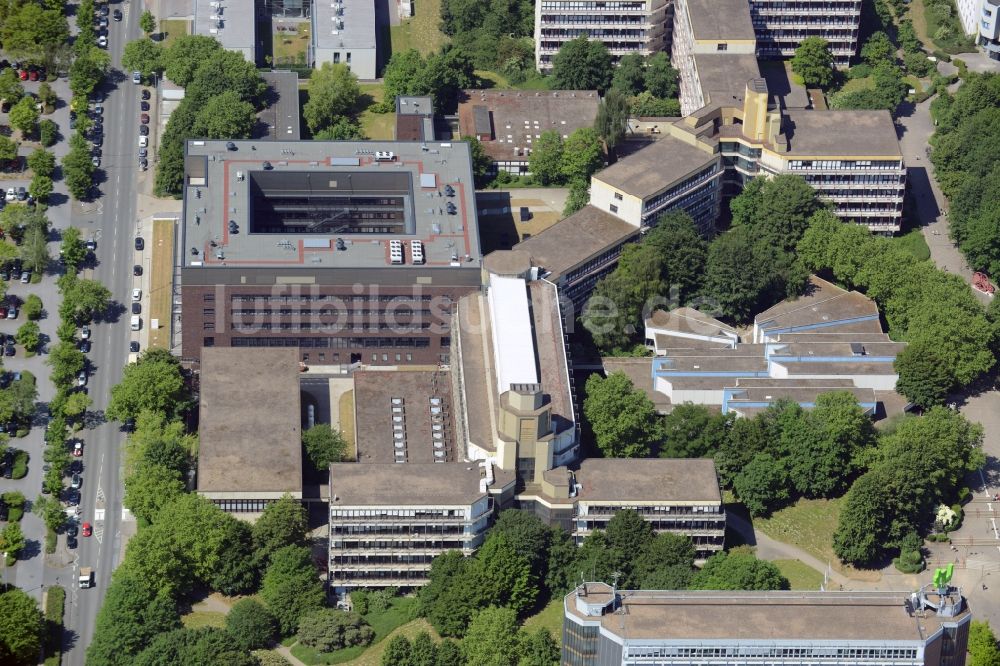 Luftbild Dortmund - Campus- Nord Gebäude der Technischen Universität in Dortmund im Bundesland Nordrhein-Westfalen