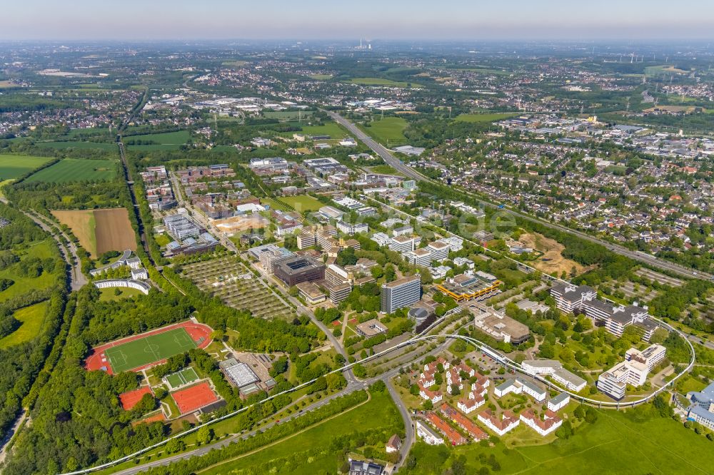 Dortmund Von Oben Campus Nord Der Technischen Universität In Dortmund