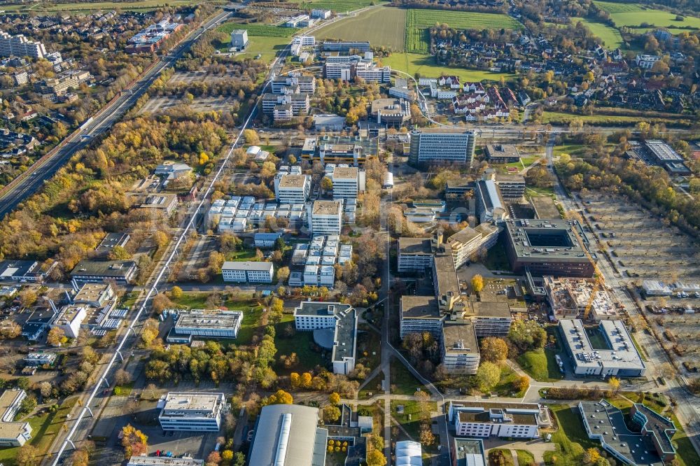 Luftaufnahme Dortmund - Campus Nord der Technischen Universität in Dortmund im Bundesland Nordrhein-Westfalen