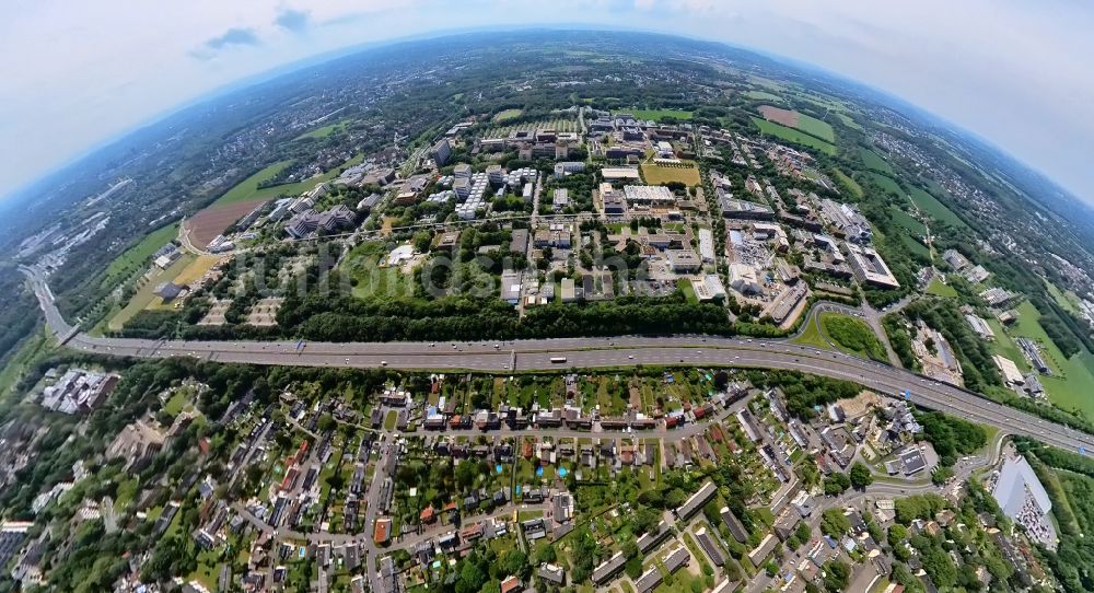 Luftaufnahme Dortmund - Campus Nord der Technischen Universität in Dortmund im Bundesland Nordrhein-Westfalen, Deutschland