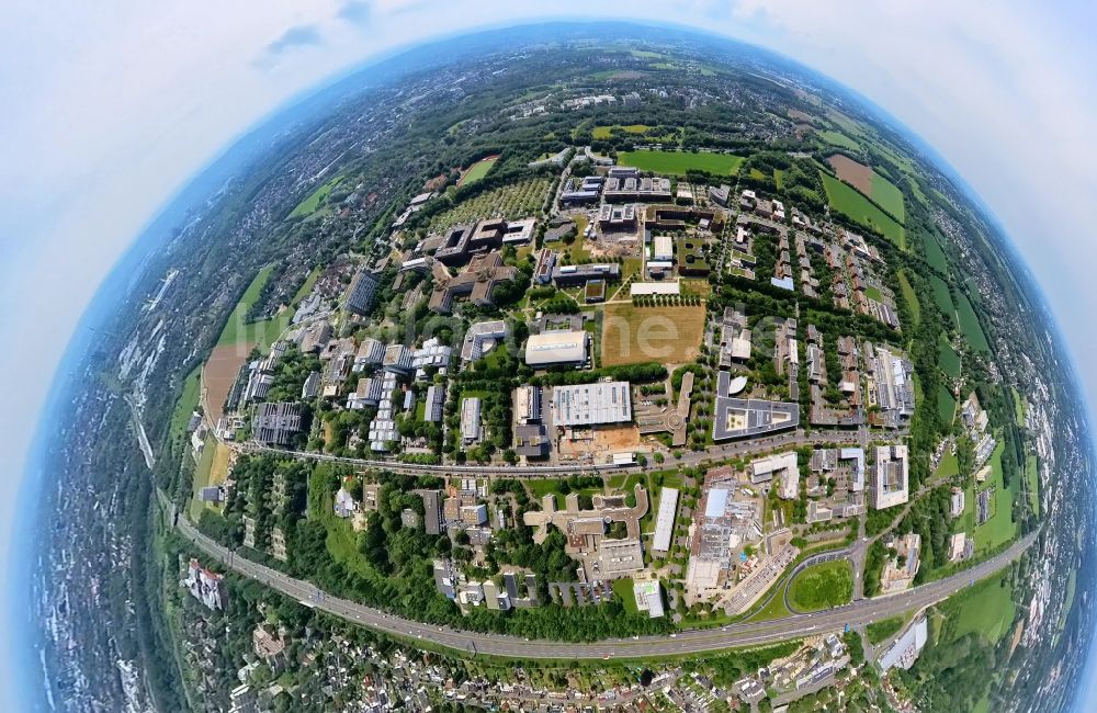 Dortmund von oben - Campus Nord der Technischen Universität in Dortmund im Bundesland Nordrhein-Westfalen, Deutschland