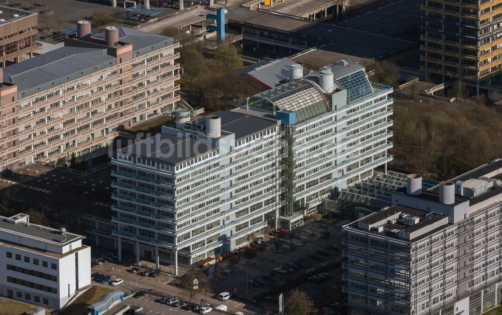 Bochum von oben - Campus der RUB Ruhr-Universität Bochum