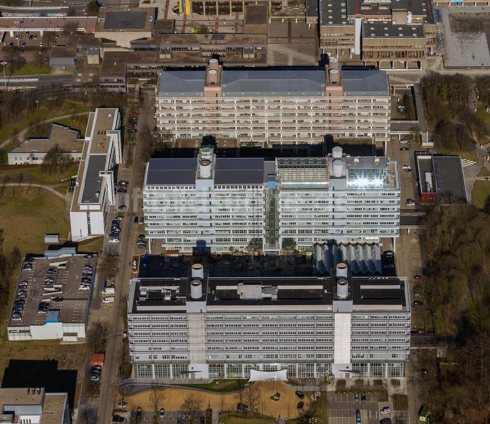 Bochum aus der Vogelperspektive: Campus der RUB Ruhr-Universität Bochum