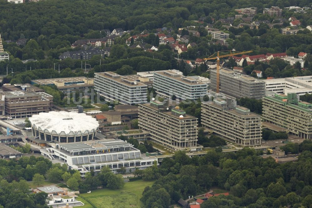 Luftbild Bochum - Campus der RUB Ruhr-Universität Bochum