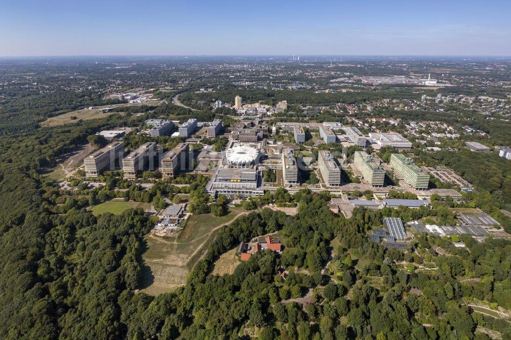 Luftbild Bochum - Campus der RUB Ruhr- Universität Bochum