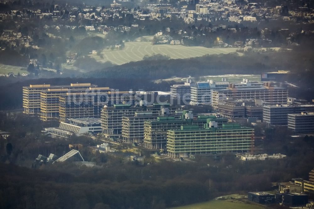 Bochum aus der Vogelperspektive: Campus der RUB Ruhr- Universität Bochum in Nordrhein-Westfalen