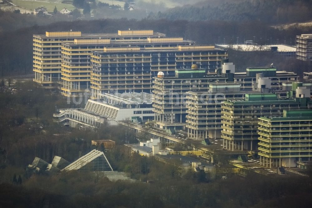 Luftbild Bochum - Campus der RUB Ruhr- Universität Bochum in Nordrhein-Westfalen