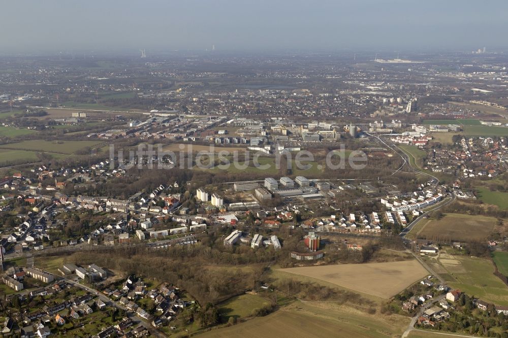 Luftbild Dortmund - Campus Süd der Technischen Universität Dortmund in Dortmund im Bundesland Nordrhein-Westfalen