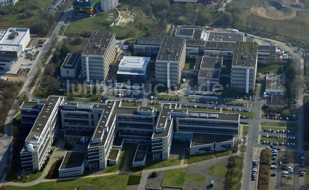 Göttingen von oben - Campus der Universität in Göttingen im Bundesland Niedersachsen