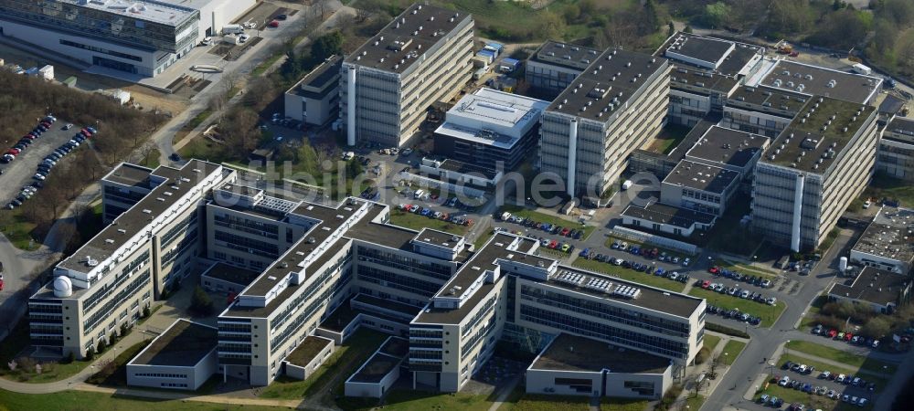 Göttingen von oben - Campus der Universität in Göttingen im Bundesland Niedersachsen