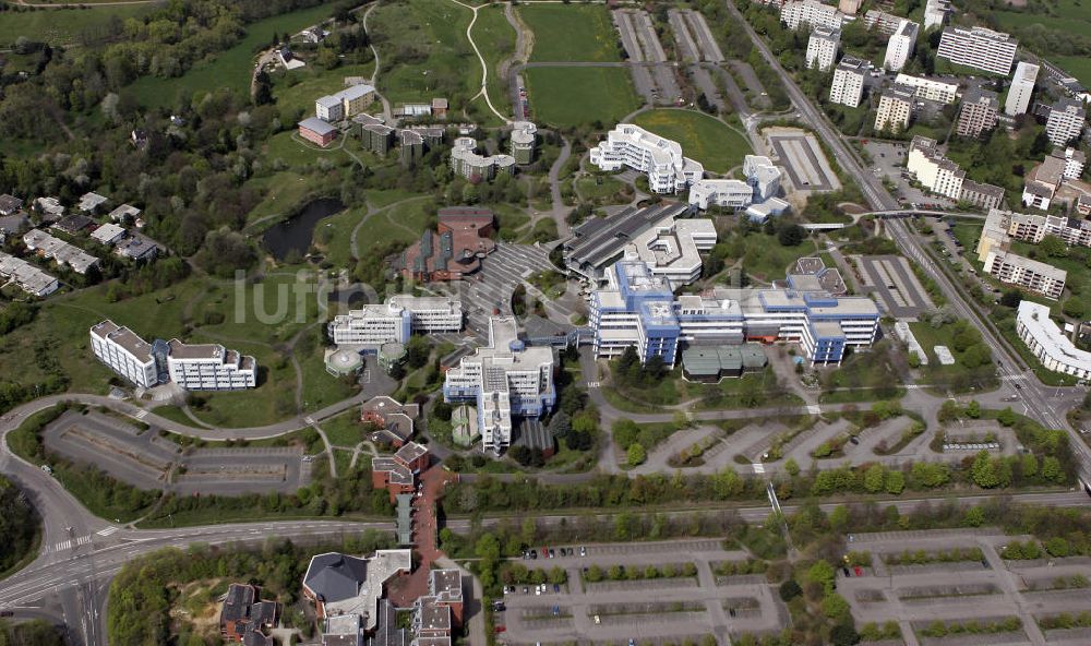 Luftbild Trier - Campus I der Universität Trier