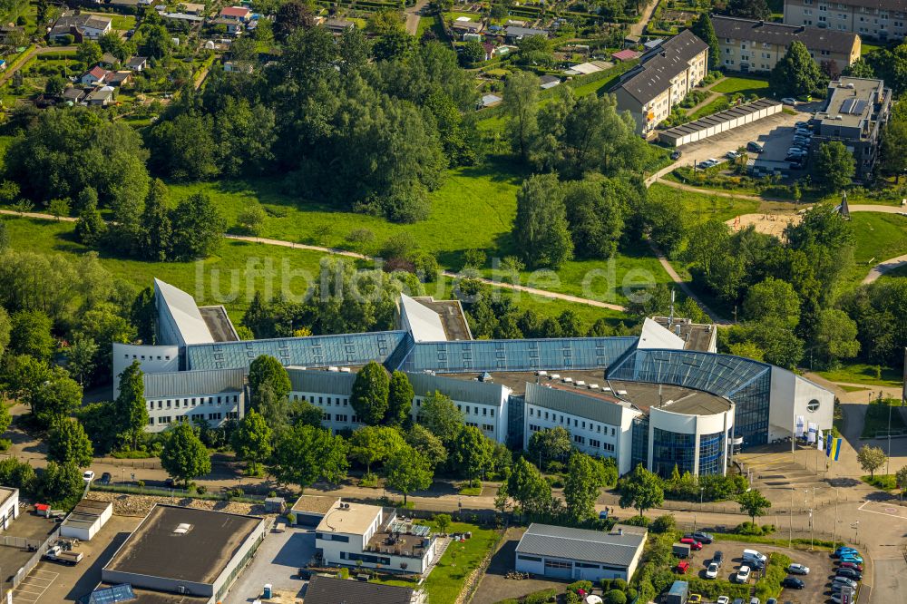 Witten von oben - Campus- Universitäts- Gebäude in Witten im Bundesland Nordrhein-Westfalen, Deutschland