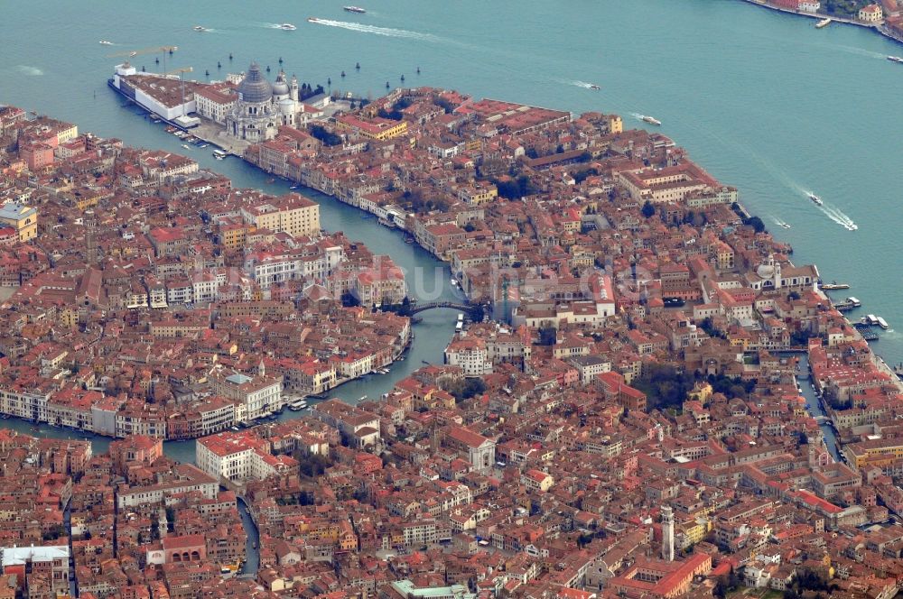 Luftaufnahme Venedig Canal Grande In Venedig In Der Gleichnamigen Provinz In Italien