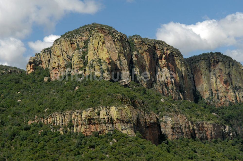 Mpumalanga von oben - Canyon des Blyde River im Hochland von Mpumalanga - Blyderivierspoort Nature Reserve