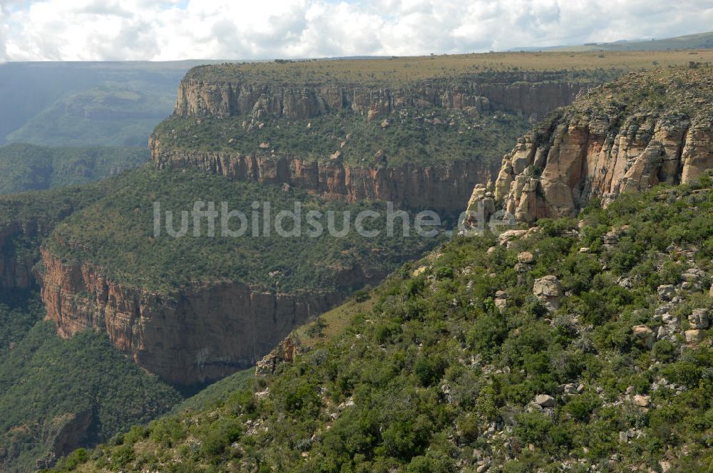 Luftbild Mpumalanga - Canyon des Blyde River im Hochland von Mpumalanga - Blyderivierspoort Nature Reserve