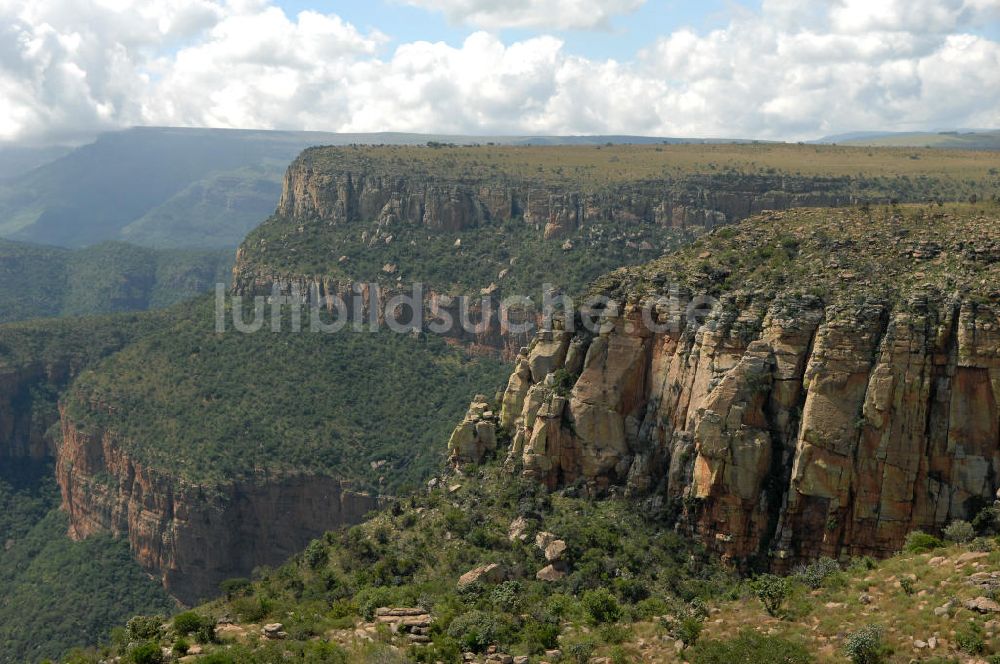 Luftaufnahme Mpumalanga - Canyon des Blyde River im Hochland von Mpumalanga - Blyderivierspoort Nature Reserve