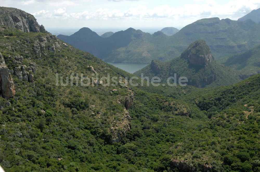 Luftbild Mpumalanga - Canyon des Blyde River im Hochland von Mpumalanga - Blyderivierspoort Nature Reserve