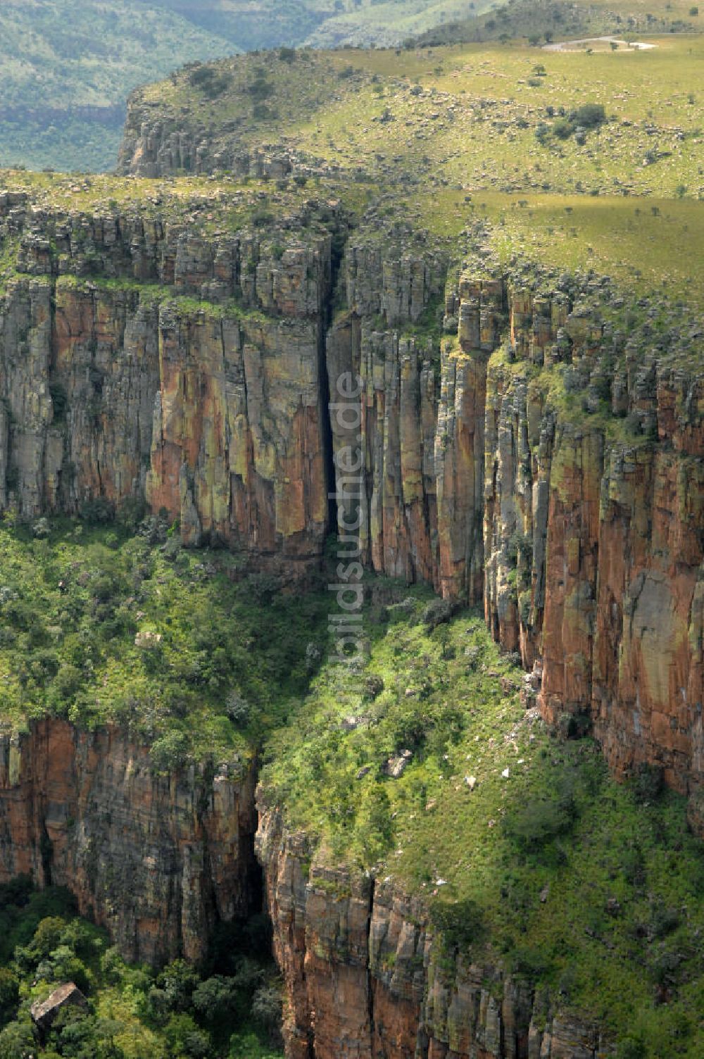 Luftaufnahme Mpumalanga - Canyon des Blyde River im Hochland von Mpumalanga - Blyderivierspoort Nature Reserve