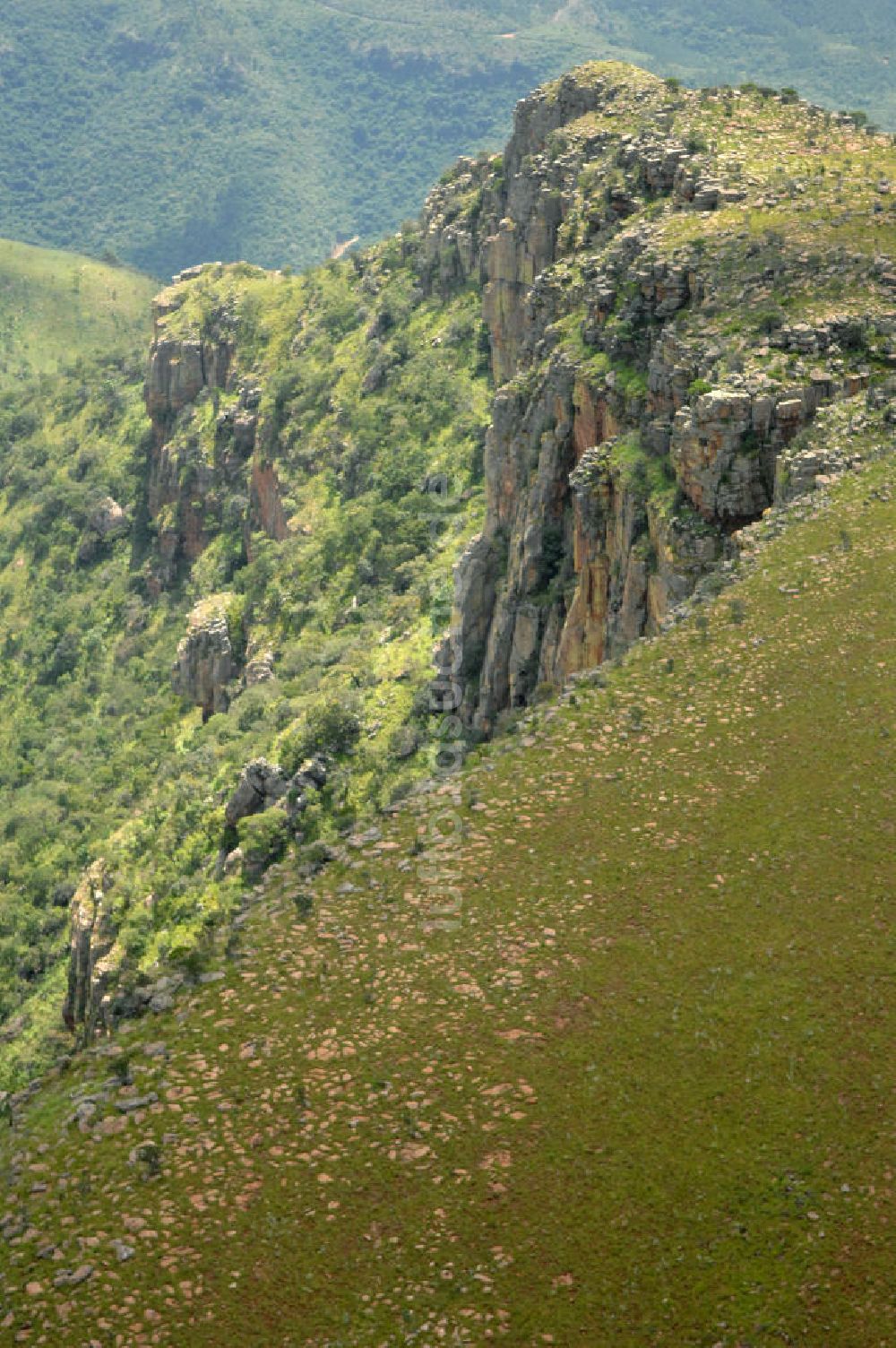 Luftbild Mpumalanga - Canyon des Blyde River im Hochland von Mpumalanga - Blyderivierspoort Nature Reserve