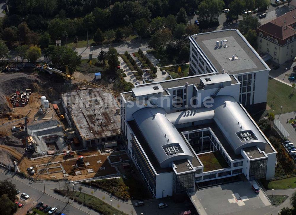 Merseburg aus der Vogelperspektive: Carl-von-Basedow-Klinikum Merseburg