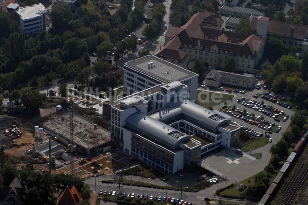 Luftaufnahme Merseburg - Carl-von-Basedow-Klinikum Merseburg