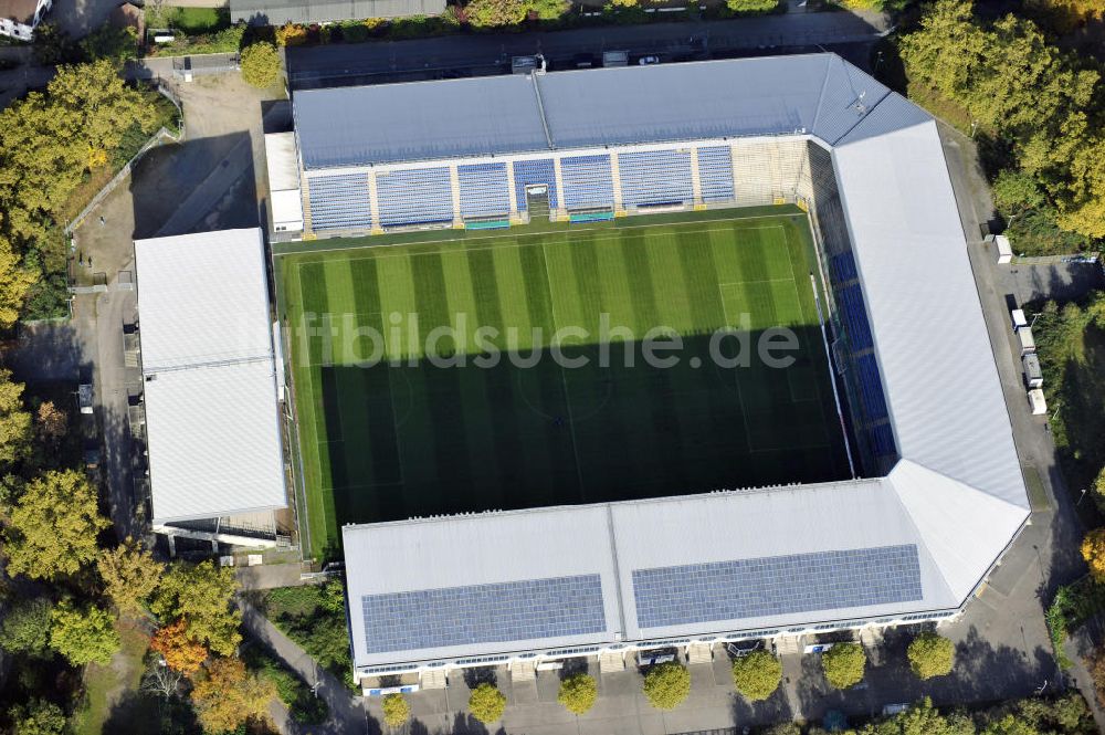 Luftbild Mannheim - Carl-Benz Stadion Mannheim