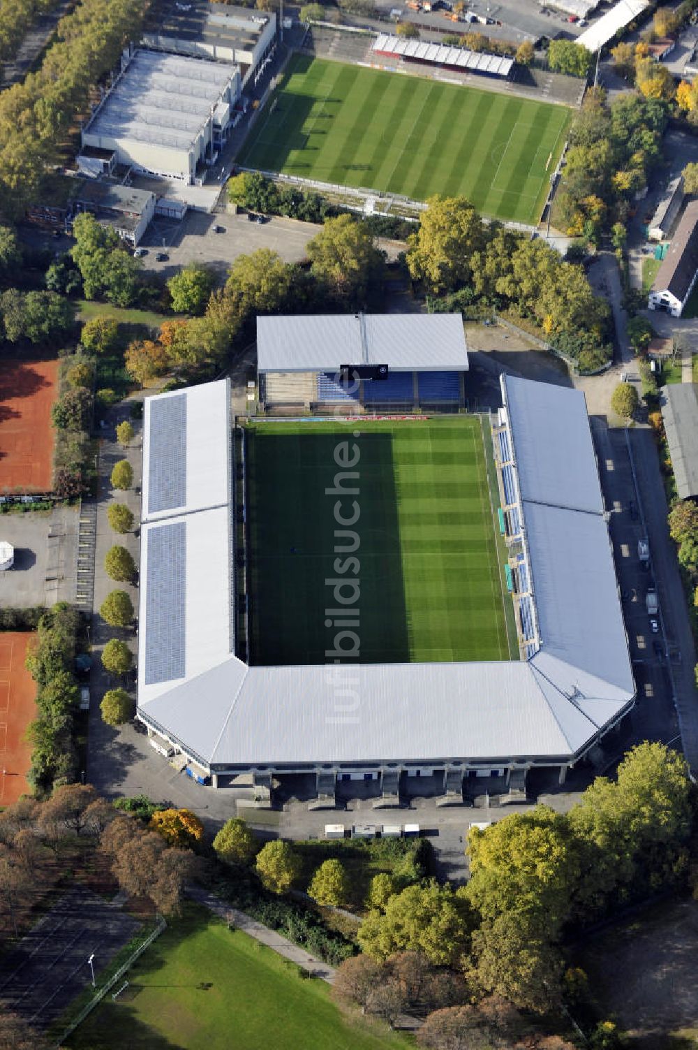 Luftaufnahme Mannheim - Carl-Benz Stadion Mannheim