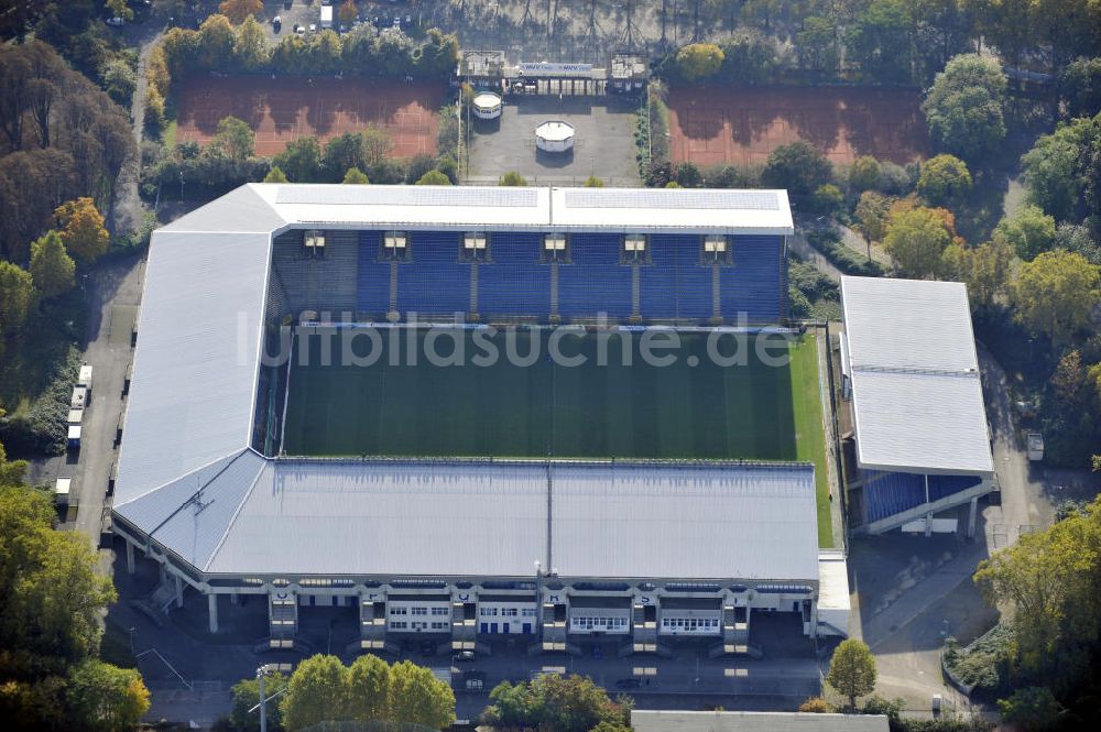 Luftbild Mannheim - Carl-Benz Stadion Mannheim