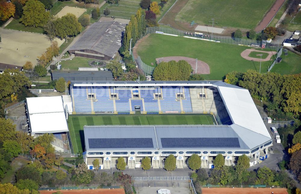 Luftaufnahme Mannheim - Carl-Benz Stadion Mannheim