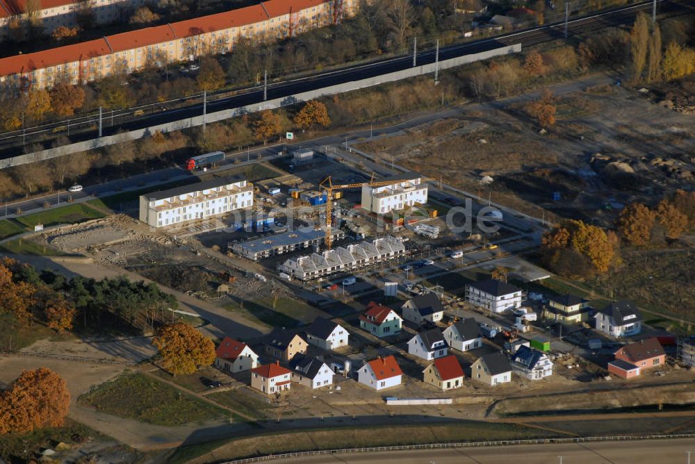 Luftaufnahme Berlin - Carlsgarten in Berlin-Karlshorst