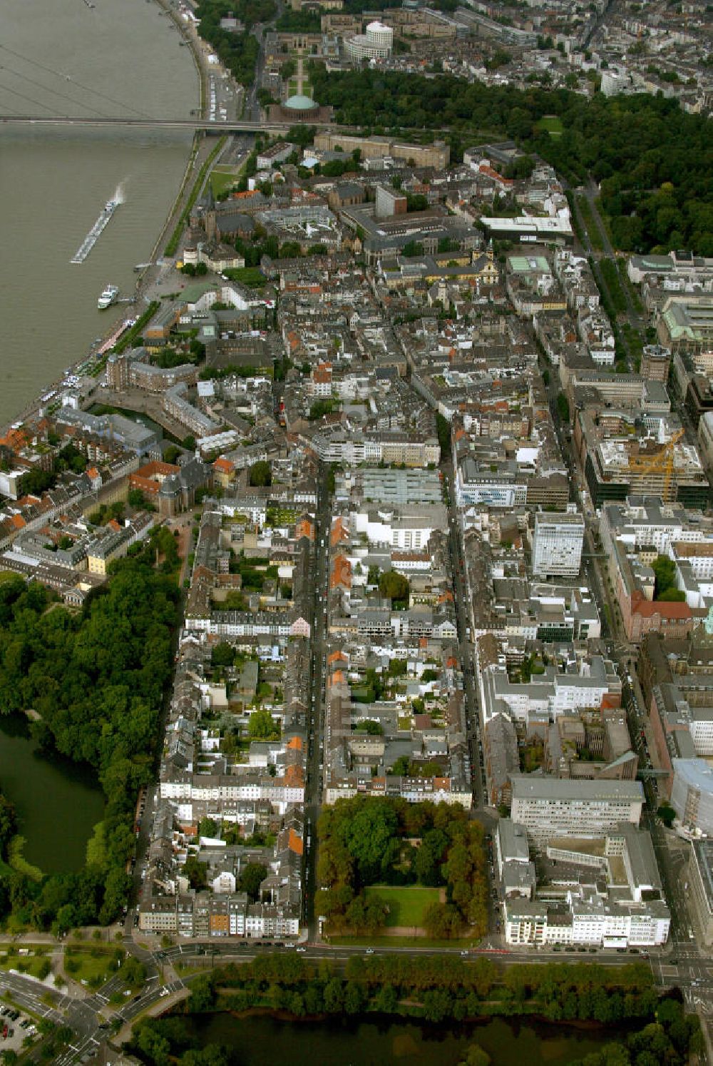 Luftbild Düsseldorf - Carlsplatz Düsseldorf