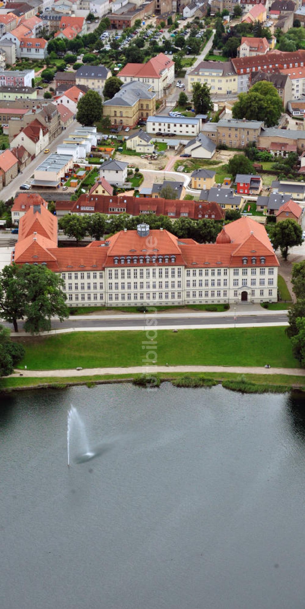 Luftbild Neustrelitz - Carolinum Gymnasium Neustrelitz