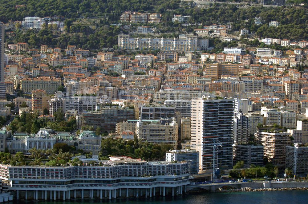 MONACO von oben - Casinos im Stadtteil Monte Carlo von Monaco