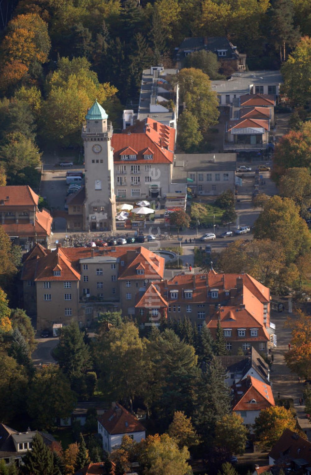 Luftaufnahme Berlin - Casinotrurm