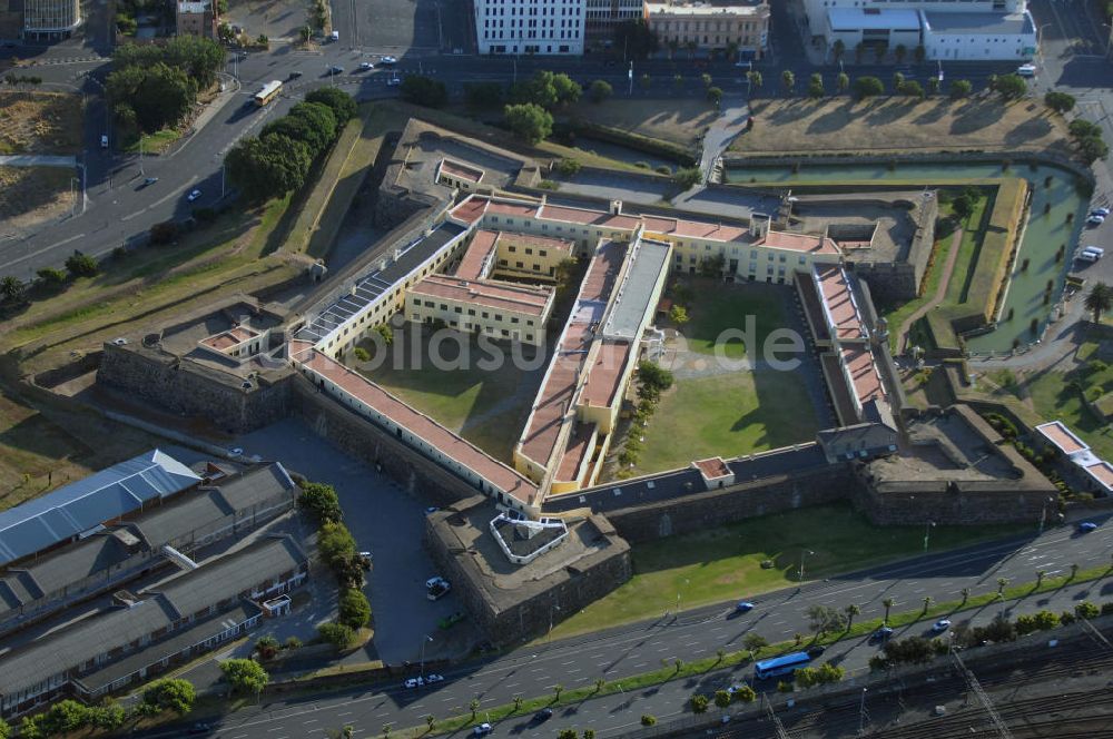 Kapstadt aus der Vogelperspektive: Castle of Good Hope in Kapstadt / Cape Town in Südafrika / South Africa