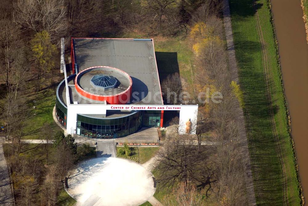 Luftbild Markkleeberg - Center of Chinese Arts and Culture in Leipzig