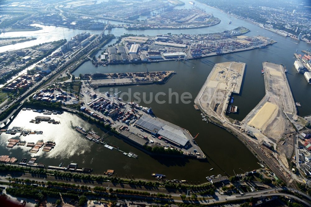 Hamburg aus der Vogelperspektive: Central Terminal Steinwerder in Hamburg-Mitte