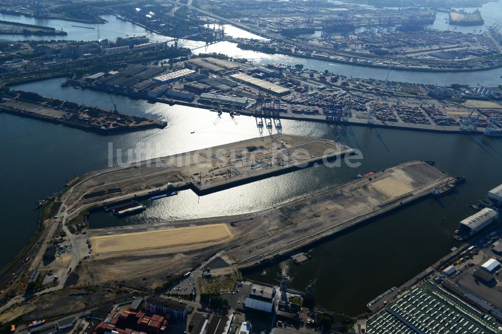 Luftaufnahme Hamburg - Central Terminal Steinwerder in Hamburg-Mitte