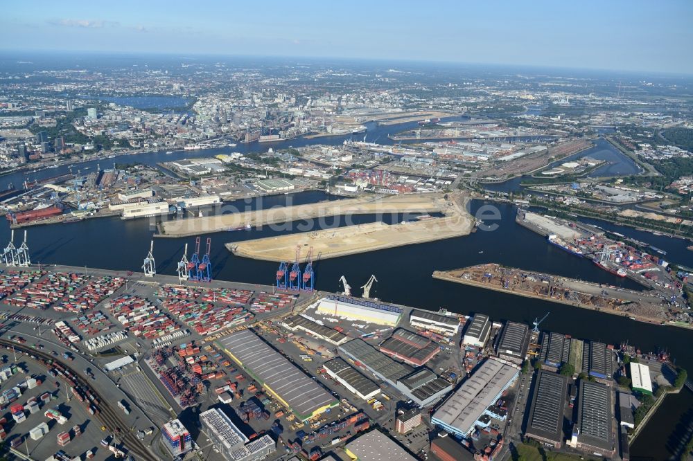 Hamburg aus der Vogelperspektive: Central Terminal Steinwerder in Hamburg-Mitte