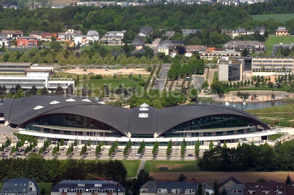 Luftaufnahme Luxemburg - Centre National Sportif et Culturel