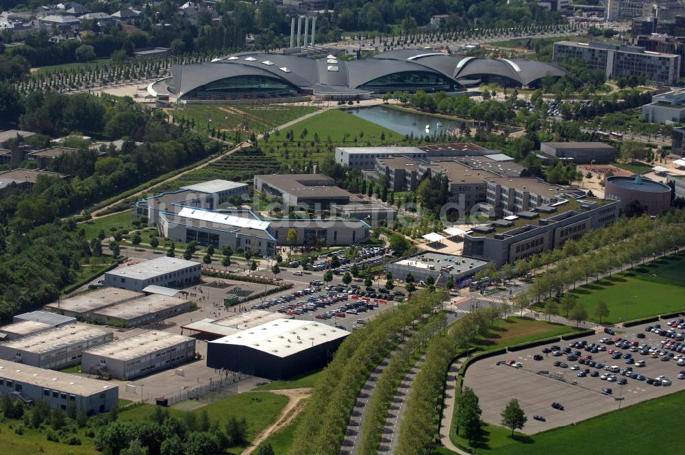 Luftaufnahme Luxemburg - Centre National Sportif et Culturel